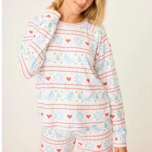 P.J Salvage Après All Day Long Sleeve Top, XL